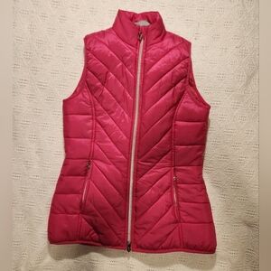 Women's Pink Quilted Callaway Vest Size XS